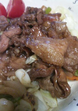 簡単☆豚のしょうが焼き-レシピのメイン写真
