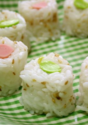 小技★チビおむすびを一度に10個作る♪-レシピのメイン写真