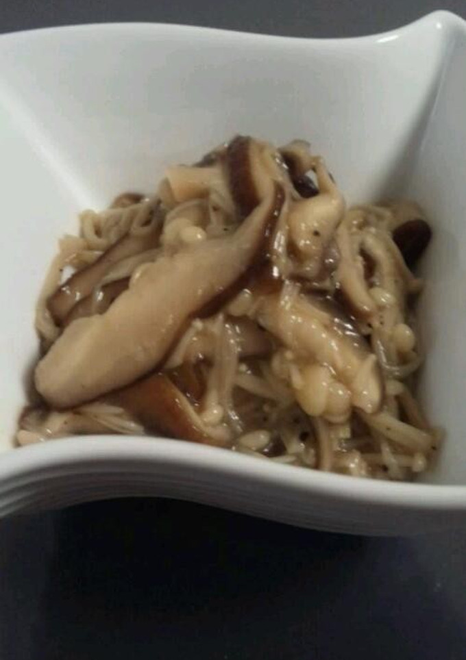 しいたけとえのきの炒め物-レシピのメイン写真