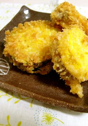 ズッキーニの牛肉挟み揚げ☺-レシピのメイン写真
