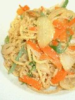 めんたい焼きそば-レシピのメイン写真