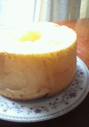 プレーンシフォンケーキ♪-レシピのメイン写真