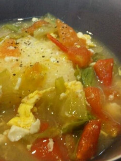 冷たい☆洋風焼おにぎり茶漬け-レシピのメイン写真