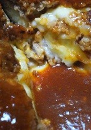ポテト・チーズ入りハンバーグ-レシピのメイン写真