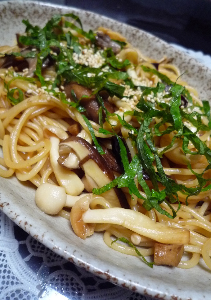 きのこの和風パスタ♬-レシピのメイン写真