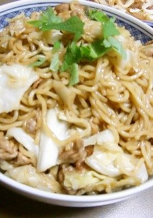 夏の焼きそばに♬青ジソと冷やし中華のたれ-レシピのメイン写真