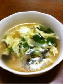 餃子の皮 de 中華スープ-レシピのメイン写真