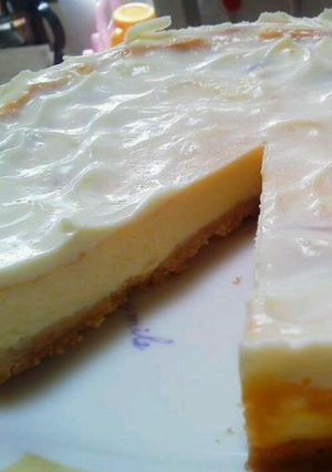 サワークリームでさっぱりNYチーズケーキ-レシピのメイン写真