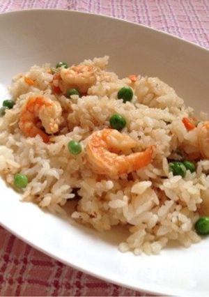 簡単!お手軽!炊飯器だけでエビピラフ☆-レシピのメイン写真