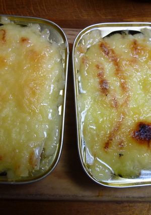 オイルサーディンのチーズがけ-レシピのメイン写真