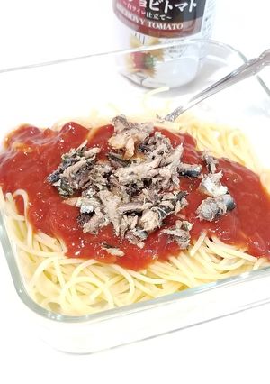 ガス不要♡レンジでパスタ茹で-レシピのメイン写真