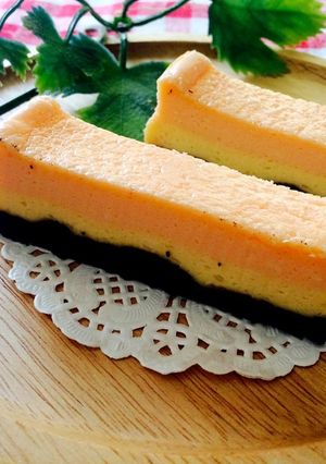 可愛い♪ピンクマーブルチーズケーキ＊。゜-レシピのメイン写真