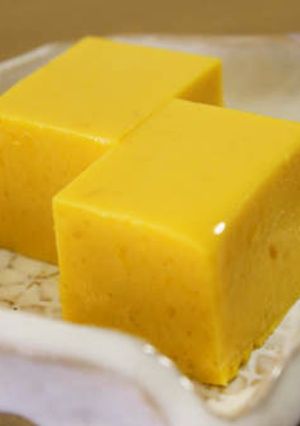 濃厚ヘルシー!かぼちゃ牛乳かん♪-レシピのメイン写真