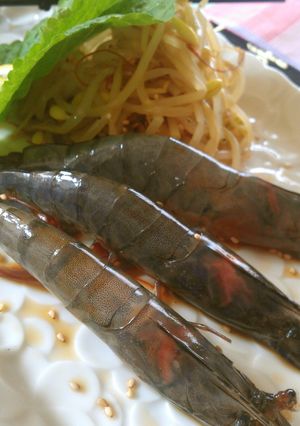 韓国料理❀プリップリ！エビの醤油漬け-レシピのメイン写真