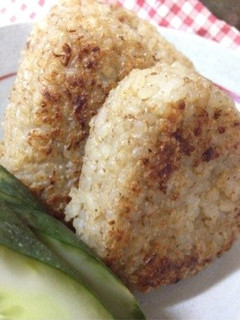 すりごまタップリ!焼きおにぎり-レシピのメイン写真