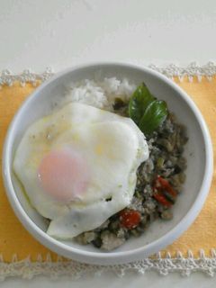 高野豆腐 DE ヘルシーガパオライス-レシピのメイン写真