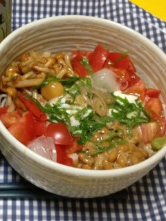 食欲なくても食べれちゃう!具沢山蕎麦-レシピのメイン写真