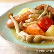 ソーセージと野菜のスープ