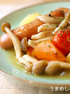 ソーセージと野菜のスープ-レシピのメイン写真