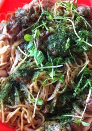 ルクエDE焼きそば-レシピのメイン写真
