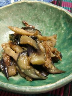 なすのあっさり醤油麹炒め-レシピのメイン写真