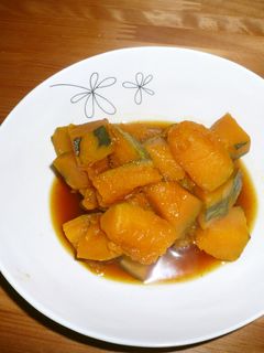 炊飯器で簡単!かぼちゃの煮物-レシピのメイン写真