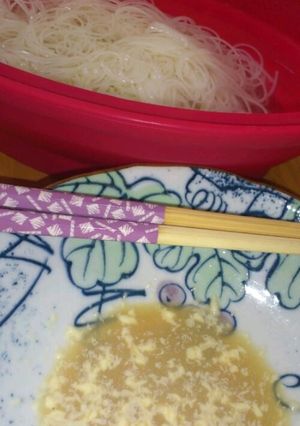 簡単素麺-レシピのメイン写真