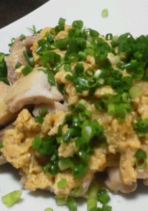 簡単蒸し鶏ネギソース-レシピのメイン写真