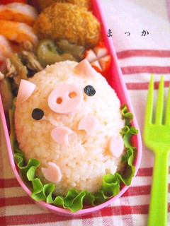 キャラ弁‐こぶた-レシピのメイン写真