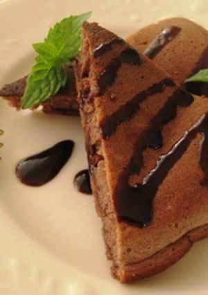 ココアのパンケーキ-レシピのメイン写真