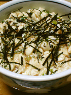 1人分 冷やっこ丼-レシピのメイン写真