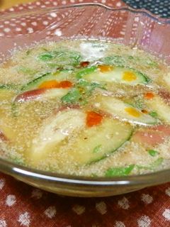 ごま味噌素麺(冷汁ダレ)-レシピのメイン写真