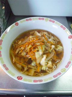 焼きそば麺で ラーメン アレンジ-レシピのメイン写真