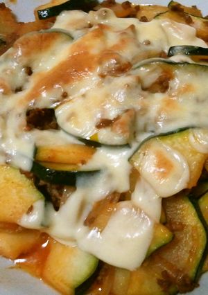 夏野菜！ズッキーニのチーズ焼き♪-レシピのメイン写真