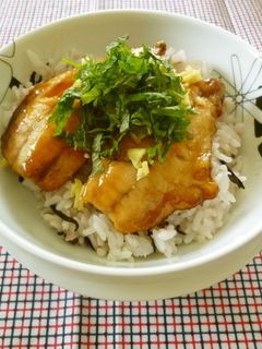 アジのふんわり蒲焼丼-レシピのメイン写真