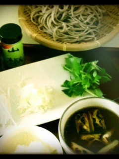 低GIなこっくり味の鴨せいろ蕎麦-レシピのメイン写真
