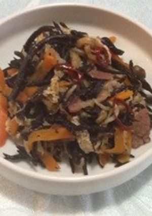具だくさんひじきの煮物-レシピのメイン写真