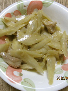 鶏肉とごぼうの煮物-レシピのメイン写真
