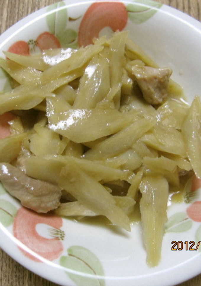 鶏肉とごぼうの煮物-レシピのメイン写真