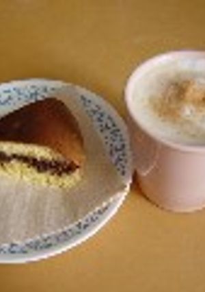 お釜でホットケーキ☆チョコサンドバージョン-レシピのメイン写真