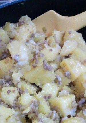 カレーチーズポテト-レシピのメイン写真