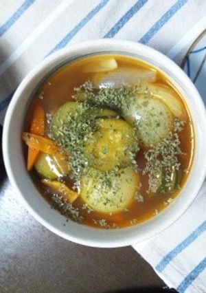 食欲そそるカレースープ-レシピのメイン写真