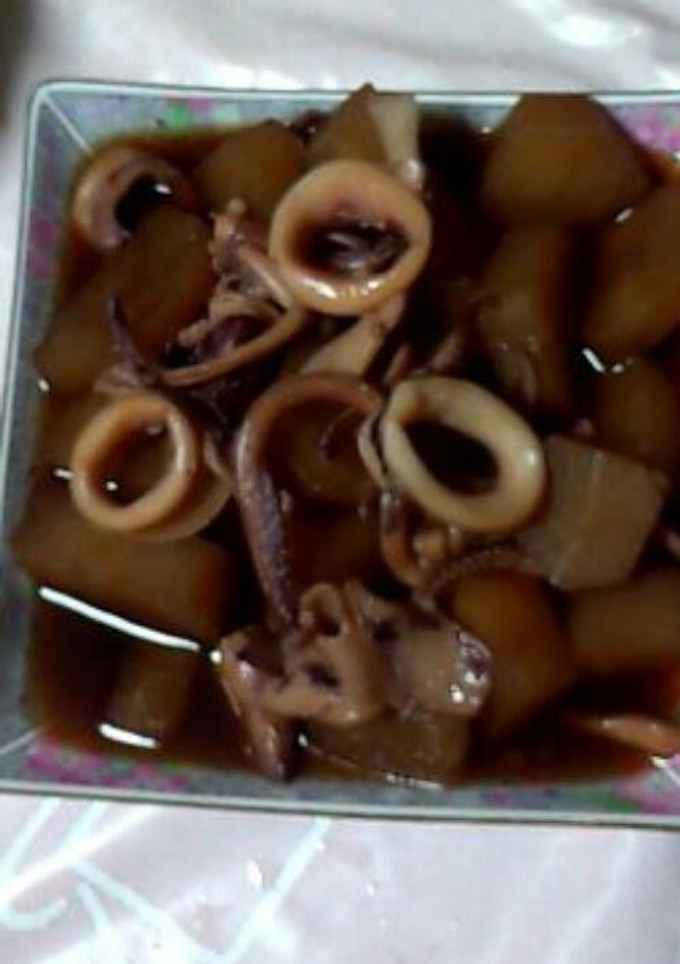 イカと大根の煮物-レシピのメイン写真