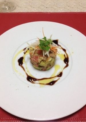 サーモンのタルタル-レシピのメイン写真