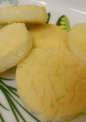 米粉でほろほろ～♪アーモンドサブレ-レシピのメイン写真