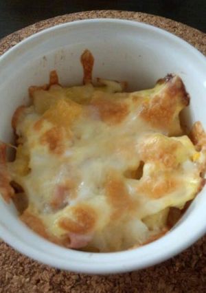 リメイク　マカロニサラダでマヨチーズ焼き-レシピのメイン写真