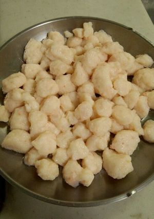 『離乳食完了期☆ふわふわえび団子』-レシピのメイン写真