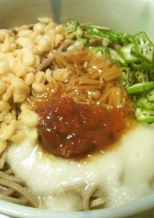 冷やしとろろそば-レシピのメイン写真