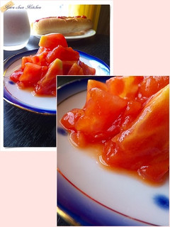 [冷菜]　ちょ～簡単トマトのサラダ-レシピのメイン写真