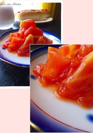 [冷菜]　ちょ～簡単トマトのサラダ-レシピのメイン写真